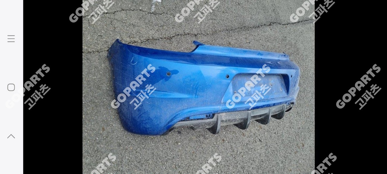 폭스바겐 시로코 R라인 뒷범퍼 후범퍼하단 디퓨저카본 중고