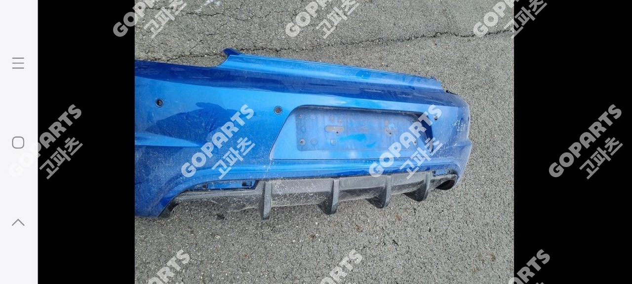 폭스바겐 시로코 R라인 뒷범퍼 후범퍼하단 디퓨저카본 사진 2