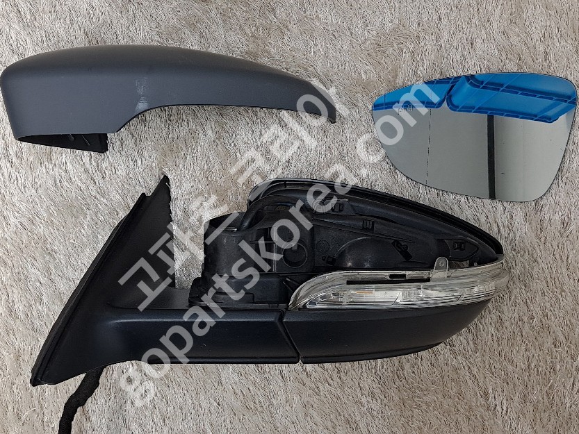 폭스바겐 파사트 사이드미러 운전석 앗세이 중고