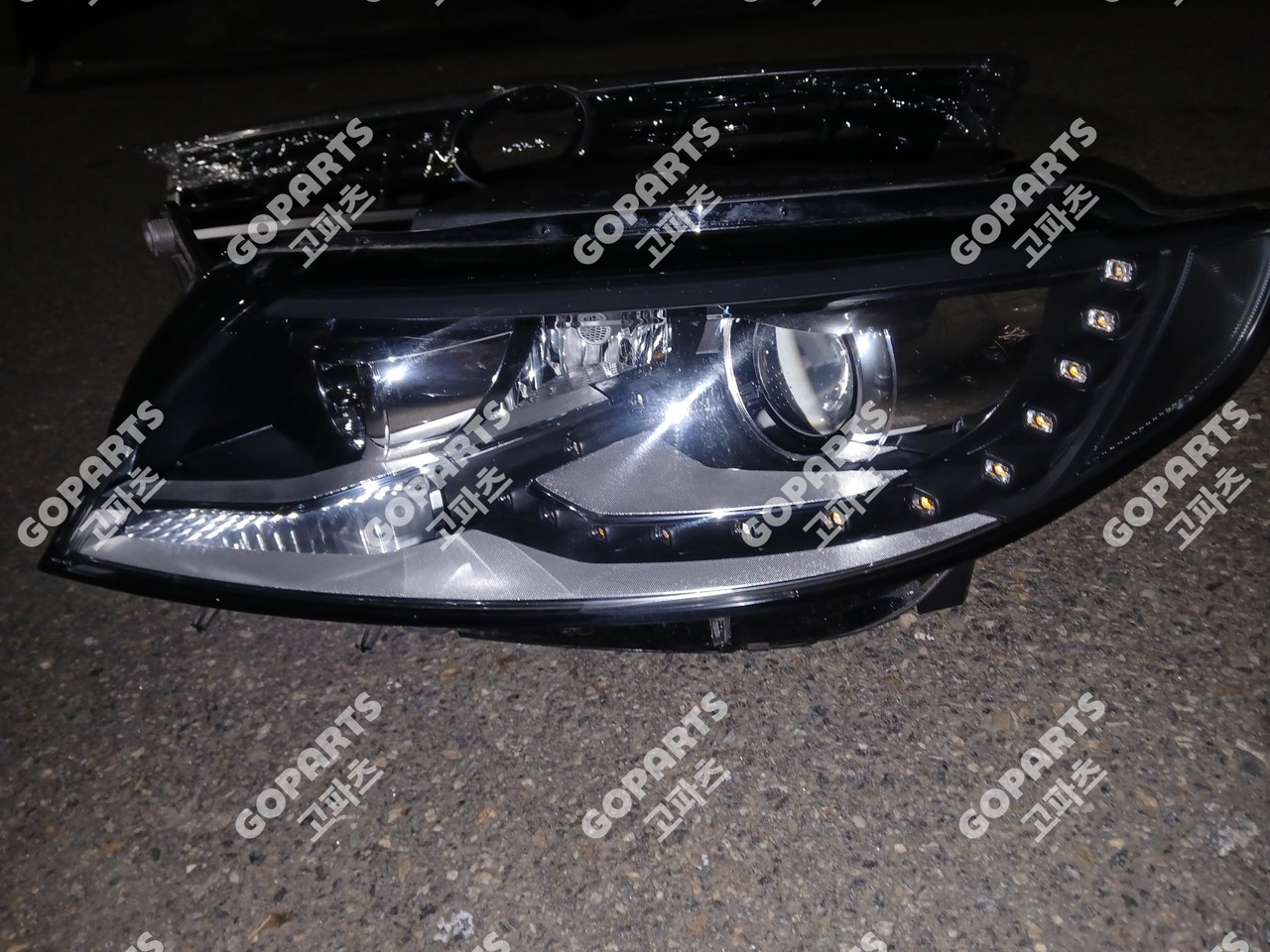 폭스바겐 CC 후기형 라디에터그릴 에프터신품 운전석헤드라이트 사진 2