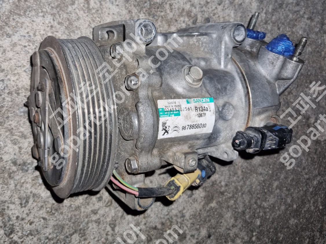 푸조 2008 1세대 부품 에어컨콤프 사진 3