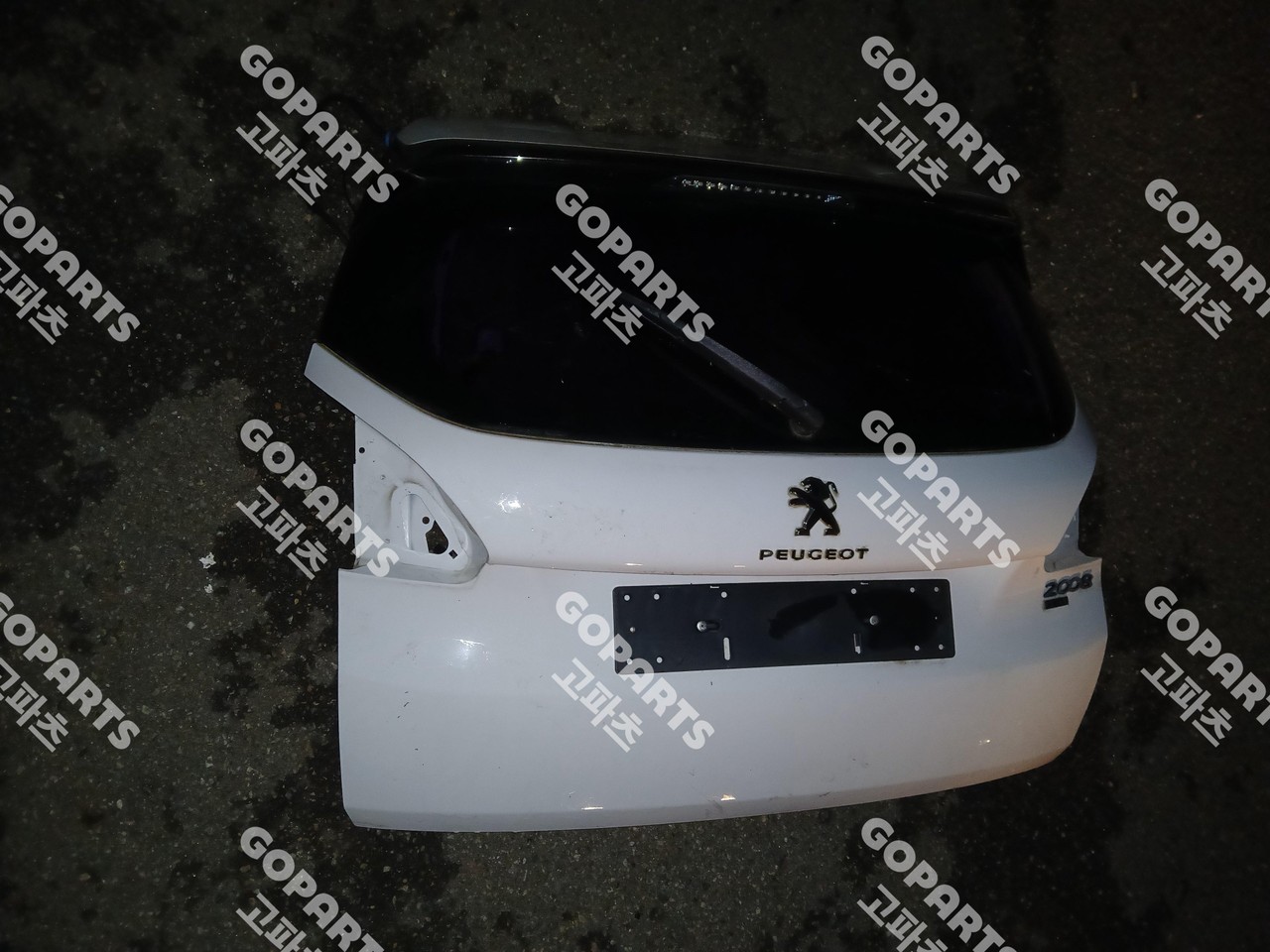 푸조 2008 1세대 트렁크 트렁크리드 백도어 앗세이 어셈블리 중고