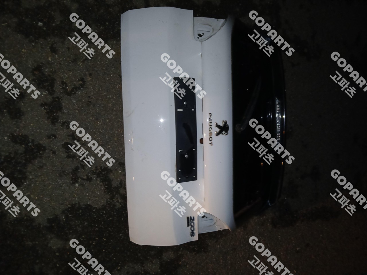 푸조 2008 1세대 트렁크 트렁크리드 백도어 앗세이 어셈블리 사진 2