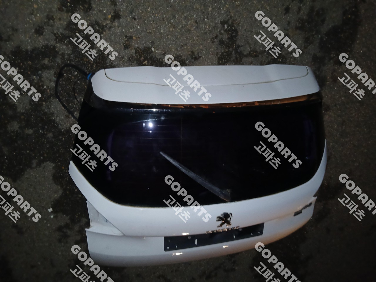 푸조 2008 1세대 트렁크 트렁크리드 백도어 앗세이 어셈블리 사진 3