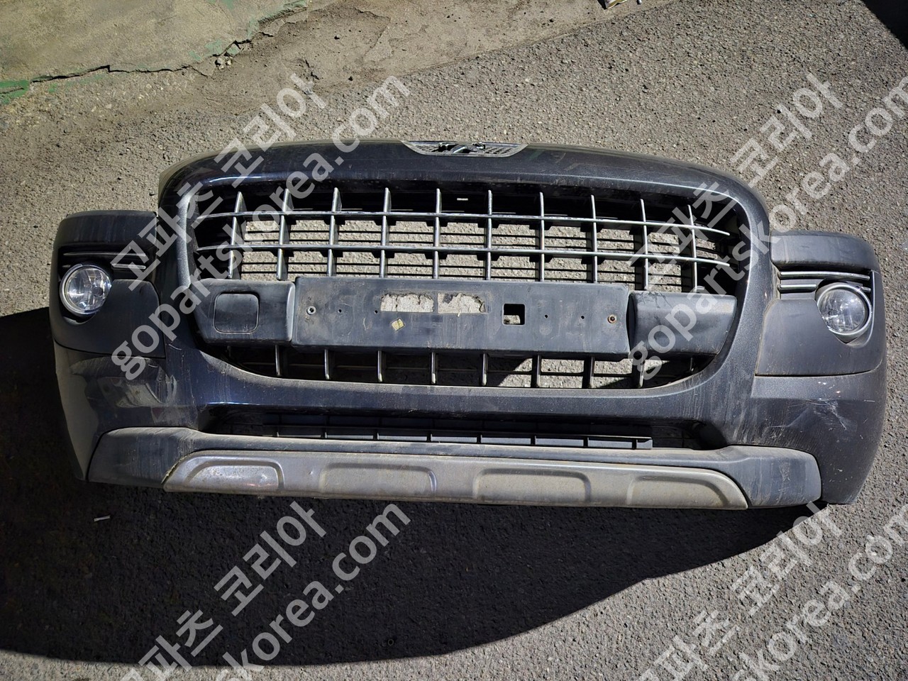 푸조 3008 1세대 전기 앞범퍼 라디에이터 그릴 포함 앗세이 사진 2