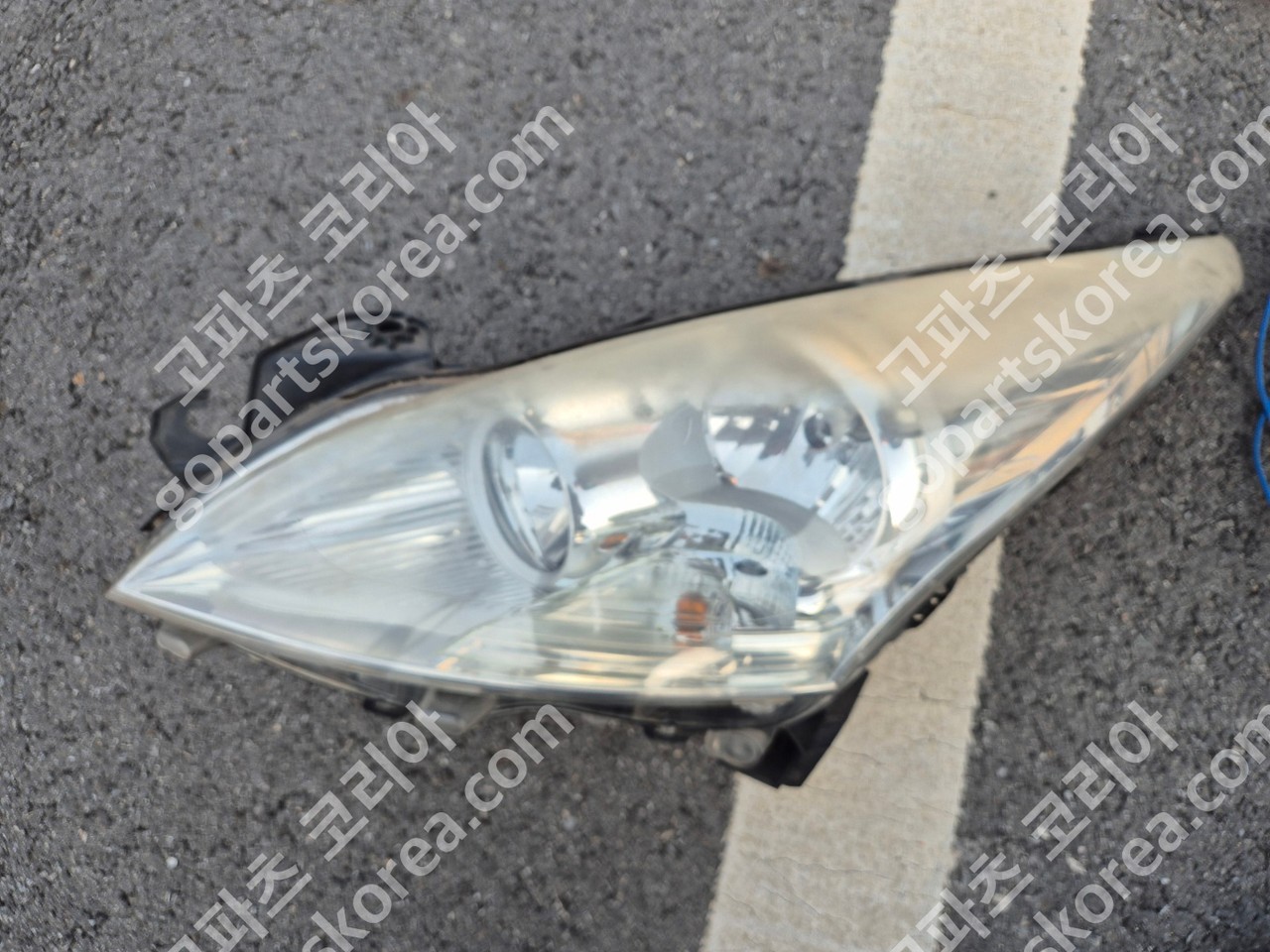 푸조 3008 1세대 전기 헤드라이트 운전석 할로겐 사진 3