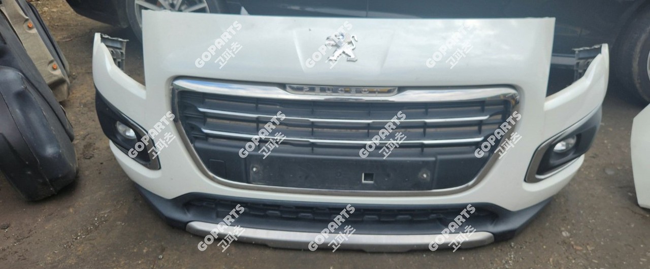푸조 3008 T84 후기형 앞범퍼 앗세이 어셈블리 라디에이터그릴앗세이 사진 3