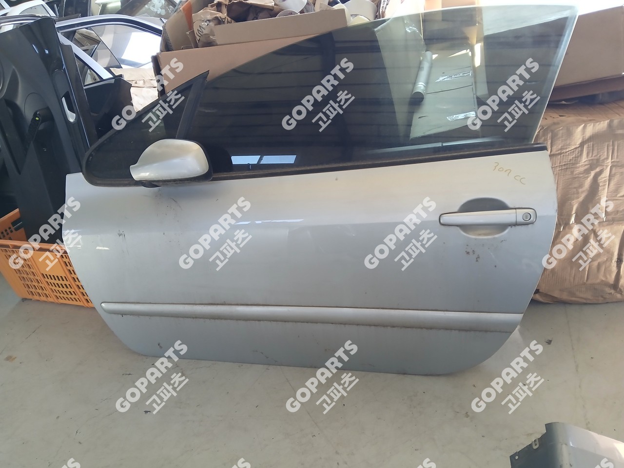 푸조 307CC 컨버터블 운전석앞도어운도어어셈블리 중고