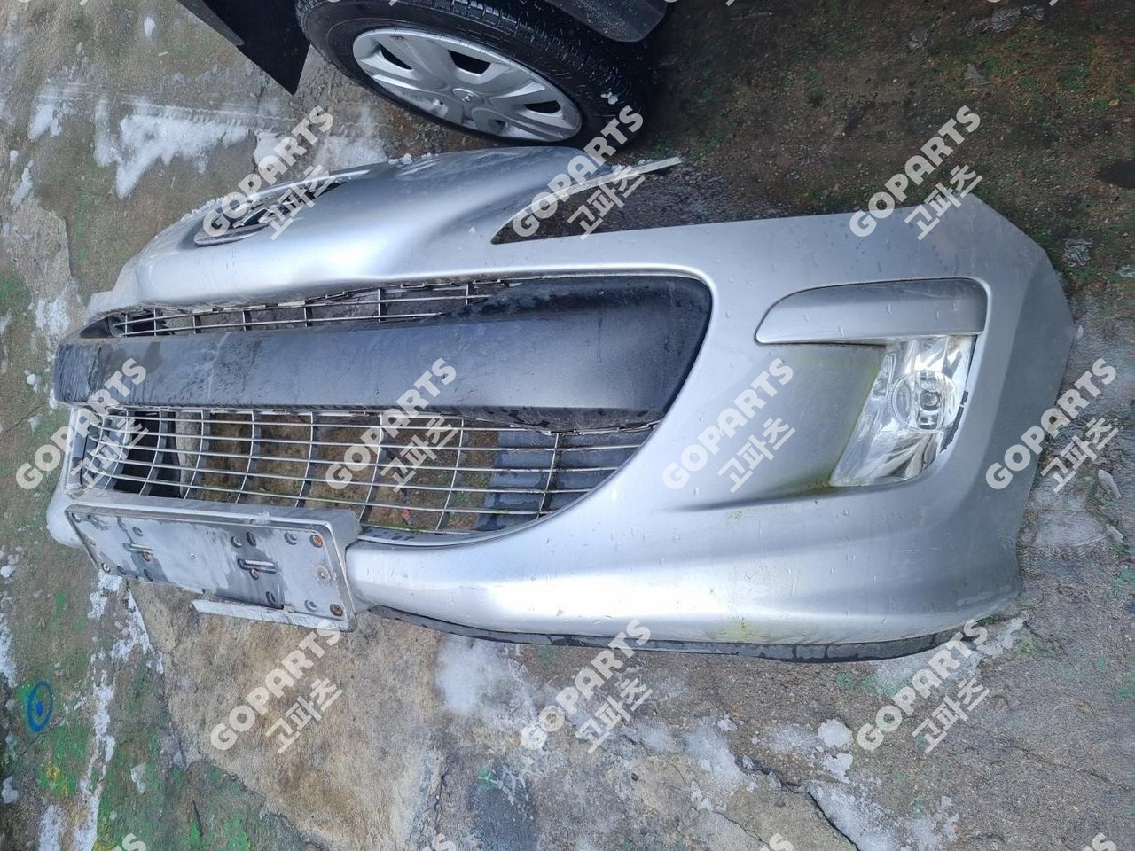 푸조 308 1세대 전기 앞범퍼 전피 프론트밤바 일반타입 앗세이어셈블리 중고