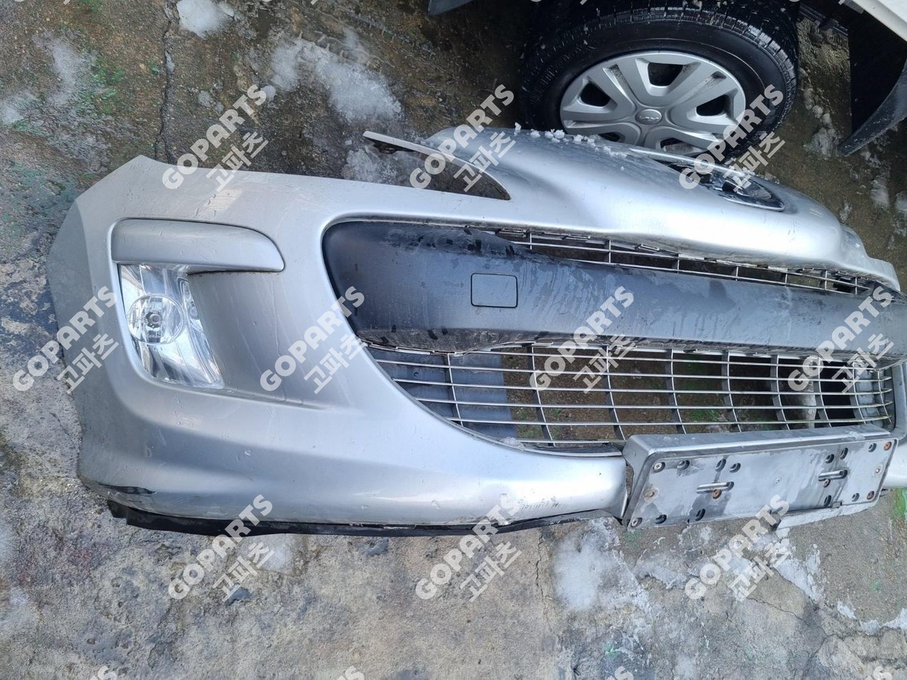 푸조 308 1세대 전기 앞범퍼 전피 프론트밤바 일반타입 앗세이어셈블리 사진 2