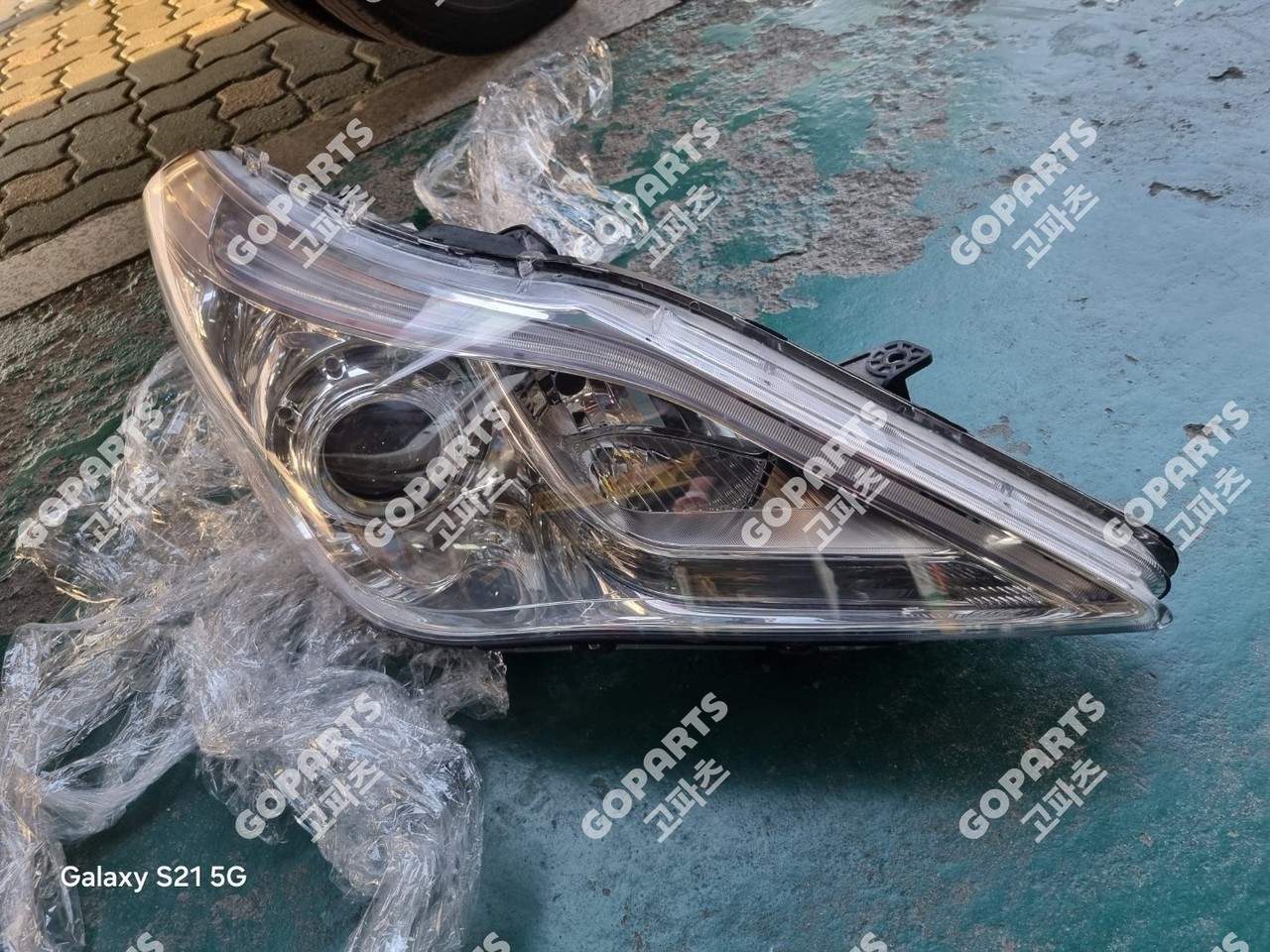 현대 그랜저 HG 5세대 조수석제논헤드라이트전조등램프 HID타입 8핀팩 사진 2