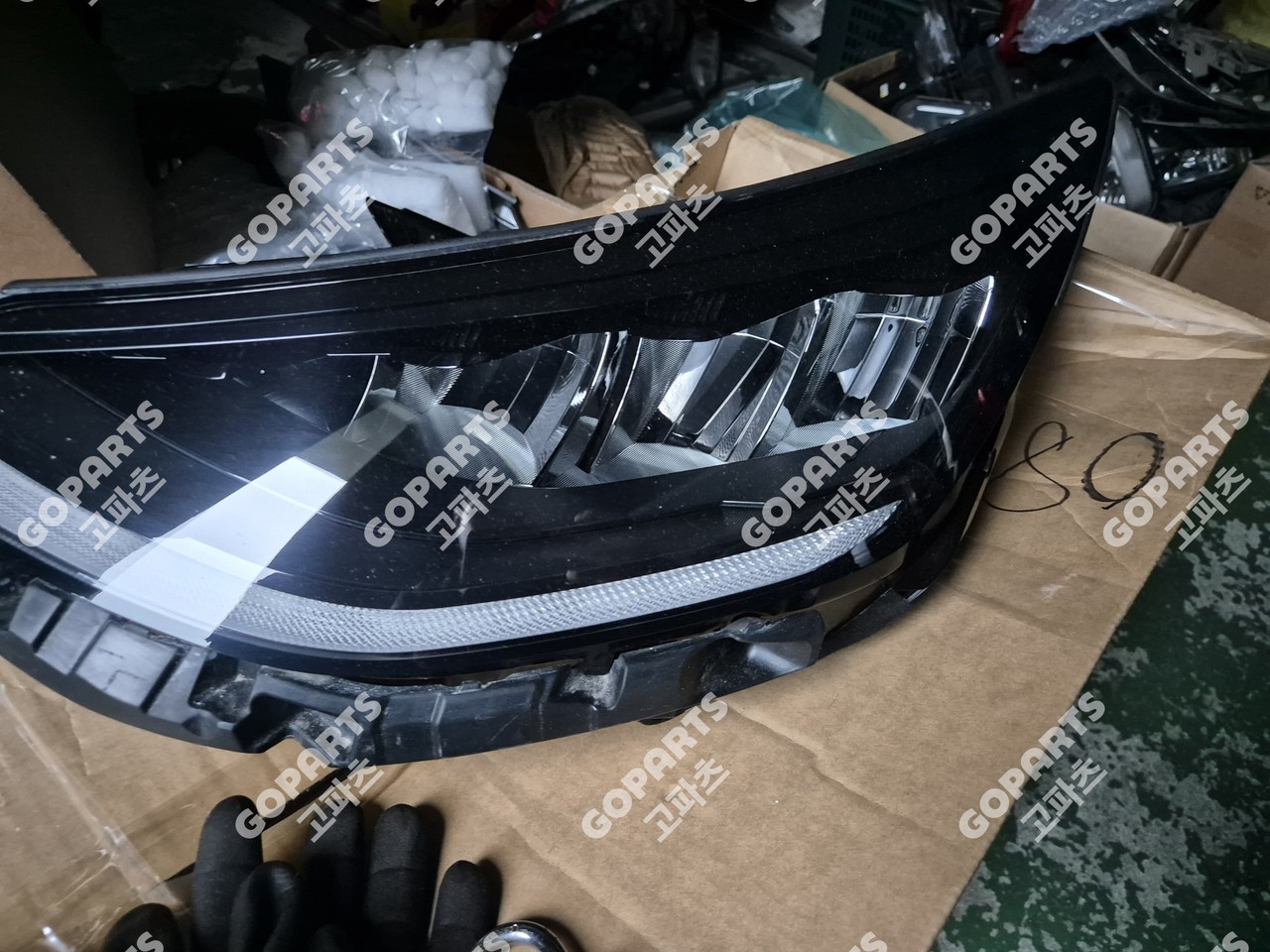 현대 소나타 7세대 운전석헤드라이트 중고