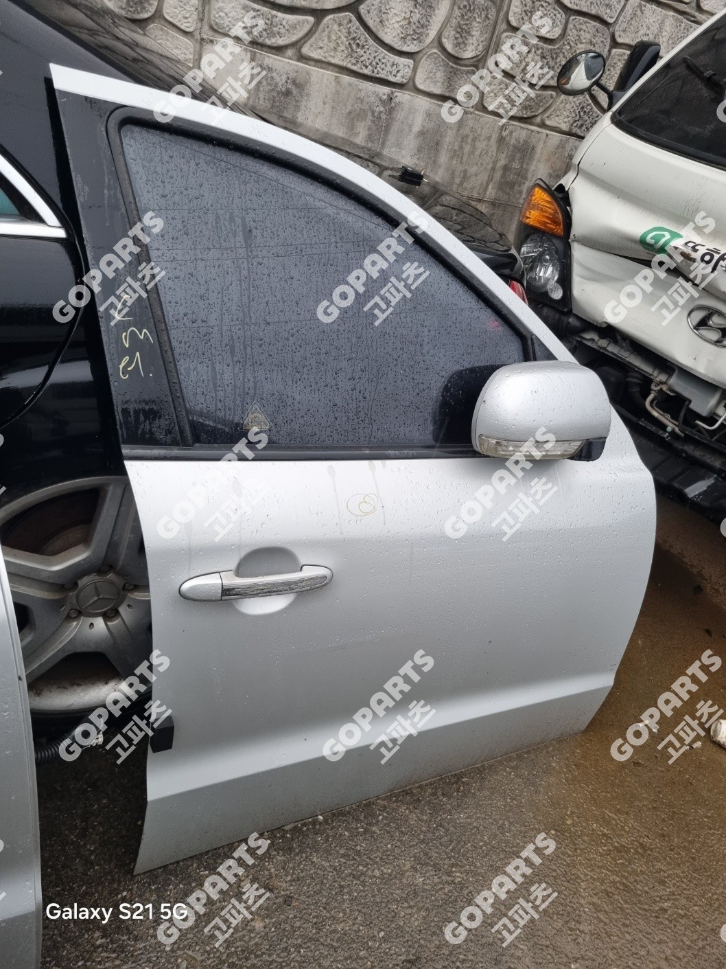 현대 싼타페 CM 조수석 앞도어 중고