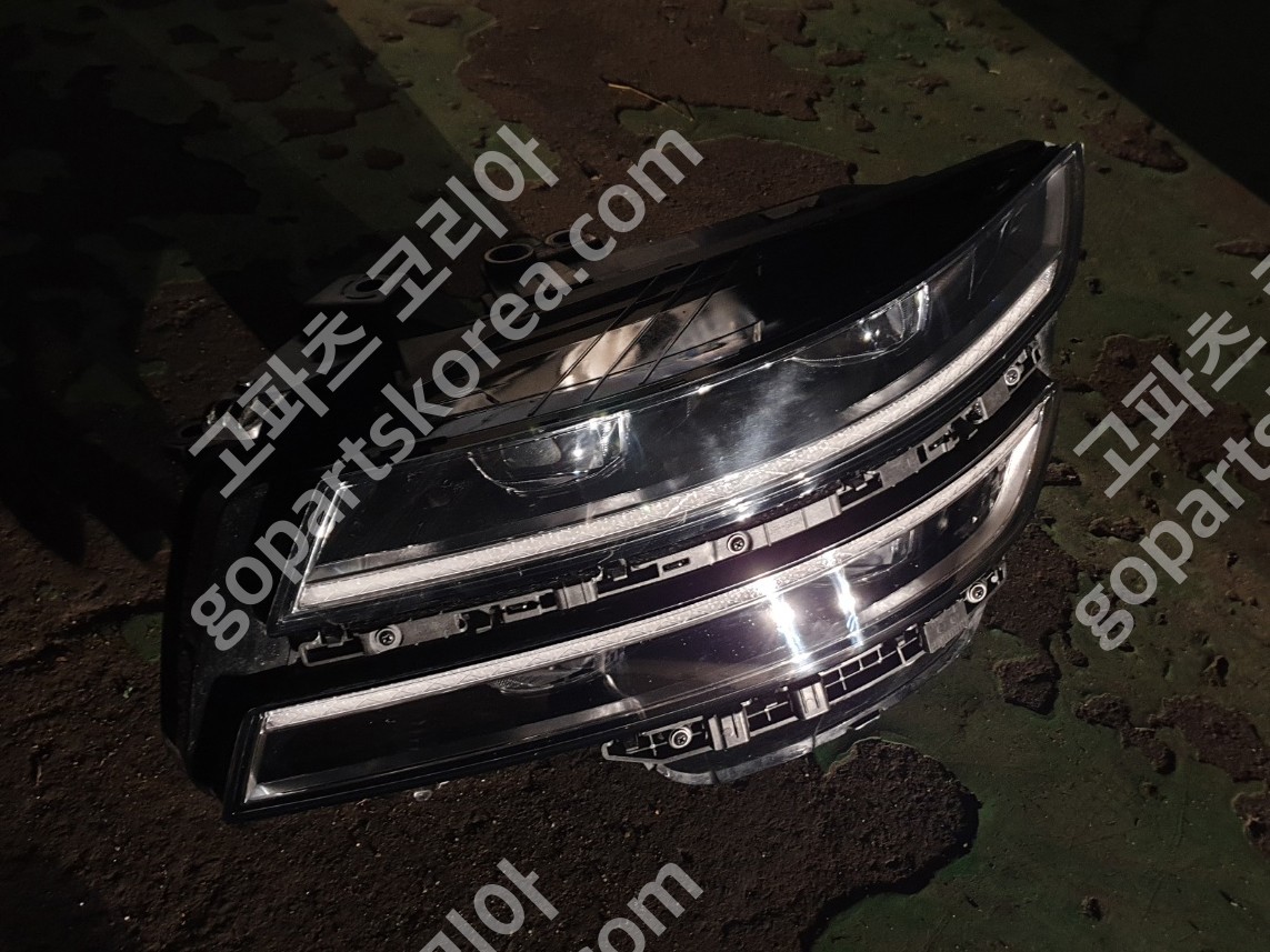 현대 제네시스 더 올뉴 G80 3세대 헤드라이트 운전석 현재 사진 5