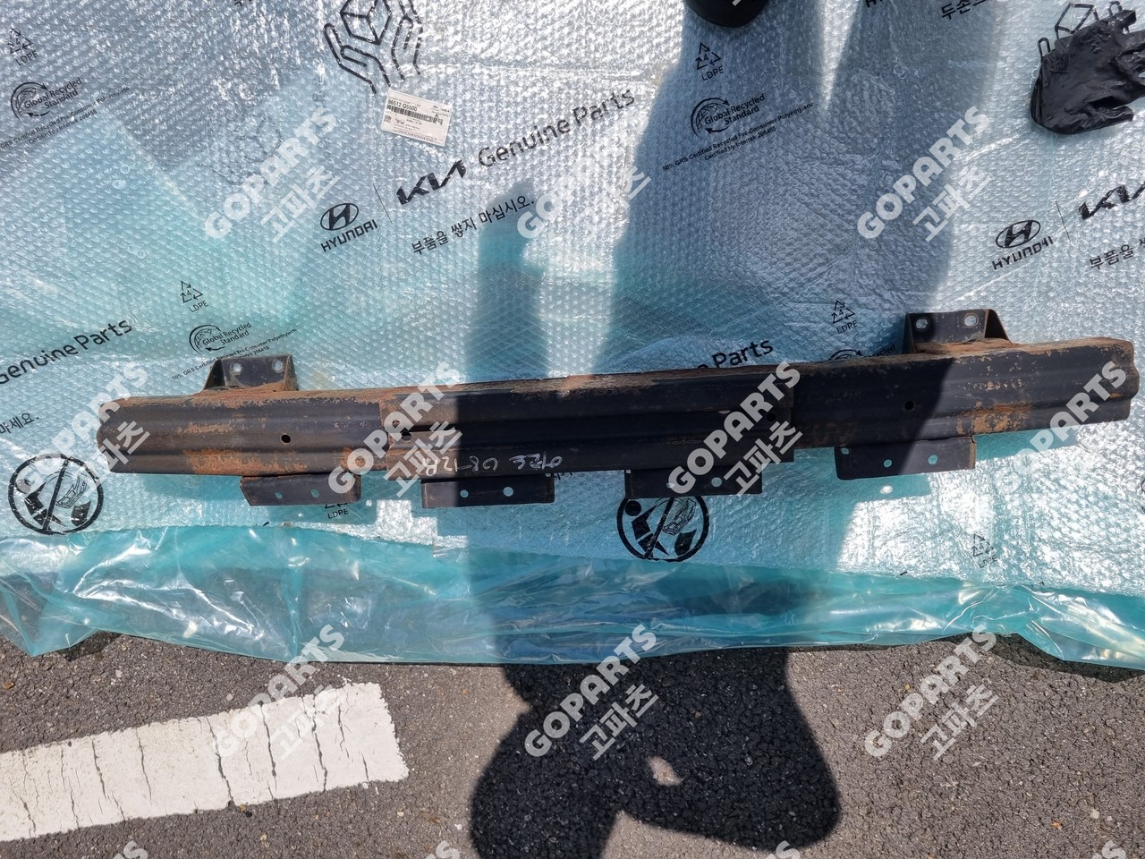 혼다 어코드 8세대 뒷레일 리어레인포스먼트 후면캐리어레일바 사진 2