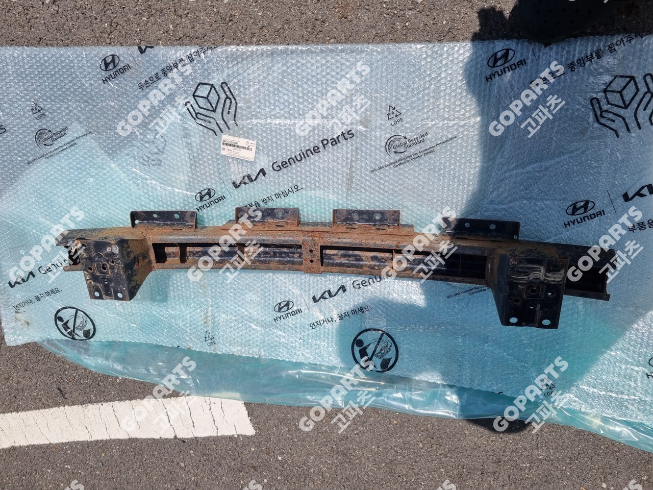 혼다 어코드 8세대 뒷레일 리어레인포스먼트 후면캐리어레일바 중고