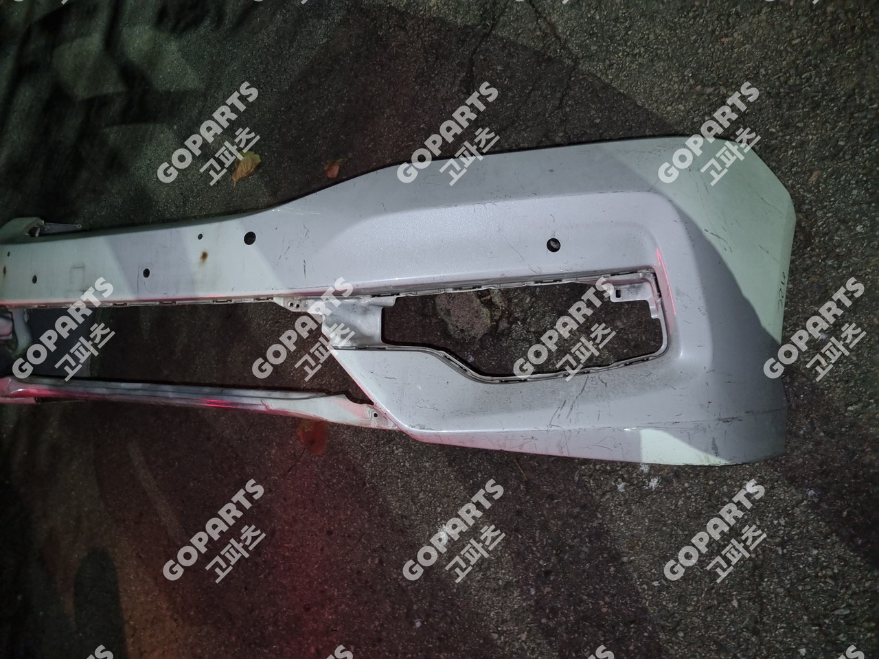 혼다 어코드 9세대 후기 앞범퍼 전피 프론트밤바 센서구멍O 사진 2