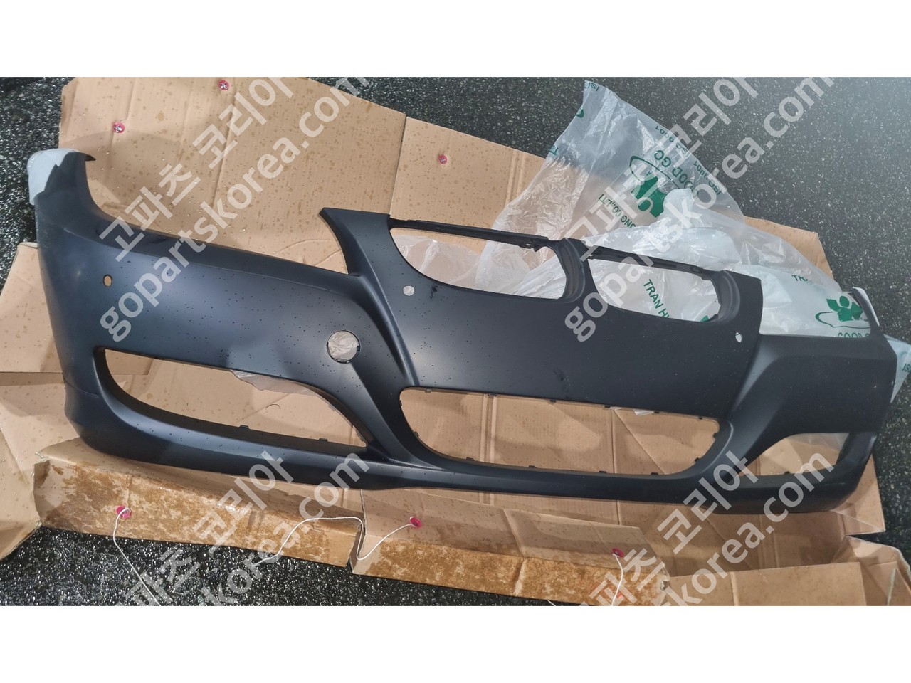 BMW 3시리즈 E90 후기 앞범퍼 에프터신품 센서4구 일반타입 사진 2