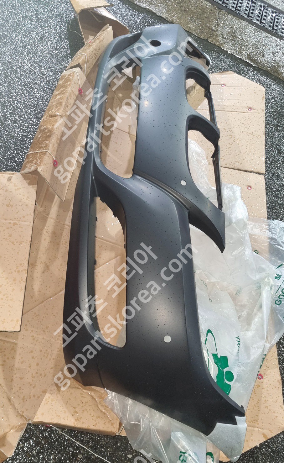 BMW 3시리즈 E90 후기 앞범퍼 에프터신품 센서4구 일반타입 사진 3