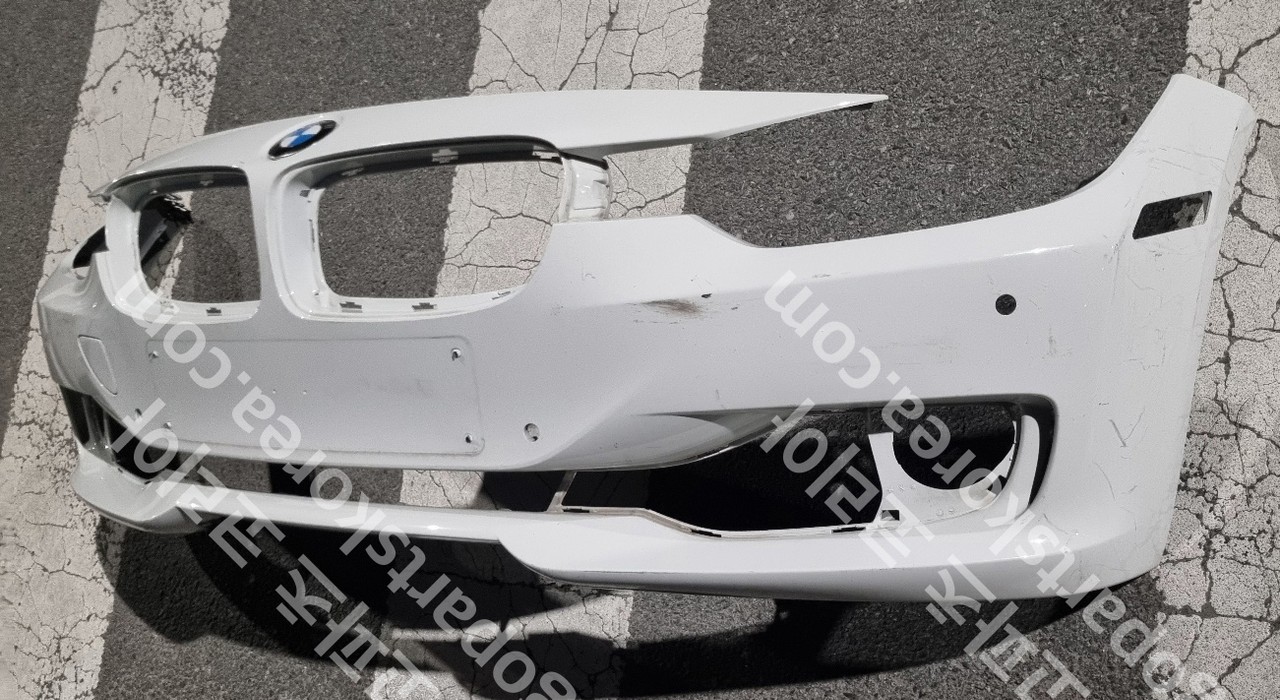 BMW 3시리즈 F30 전기 앞범퍼 일반타입 센서4구 노즐X없음 카메라X없음 중고
