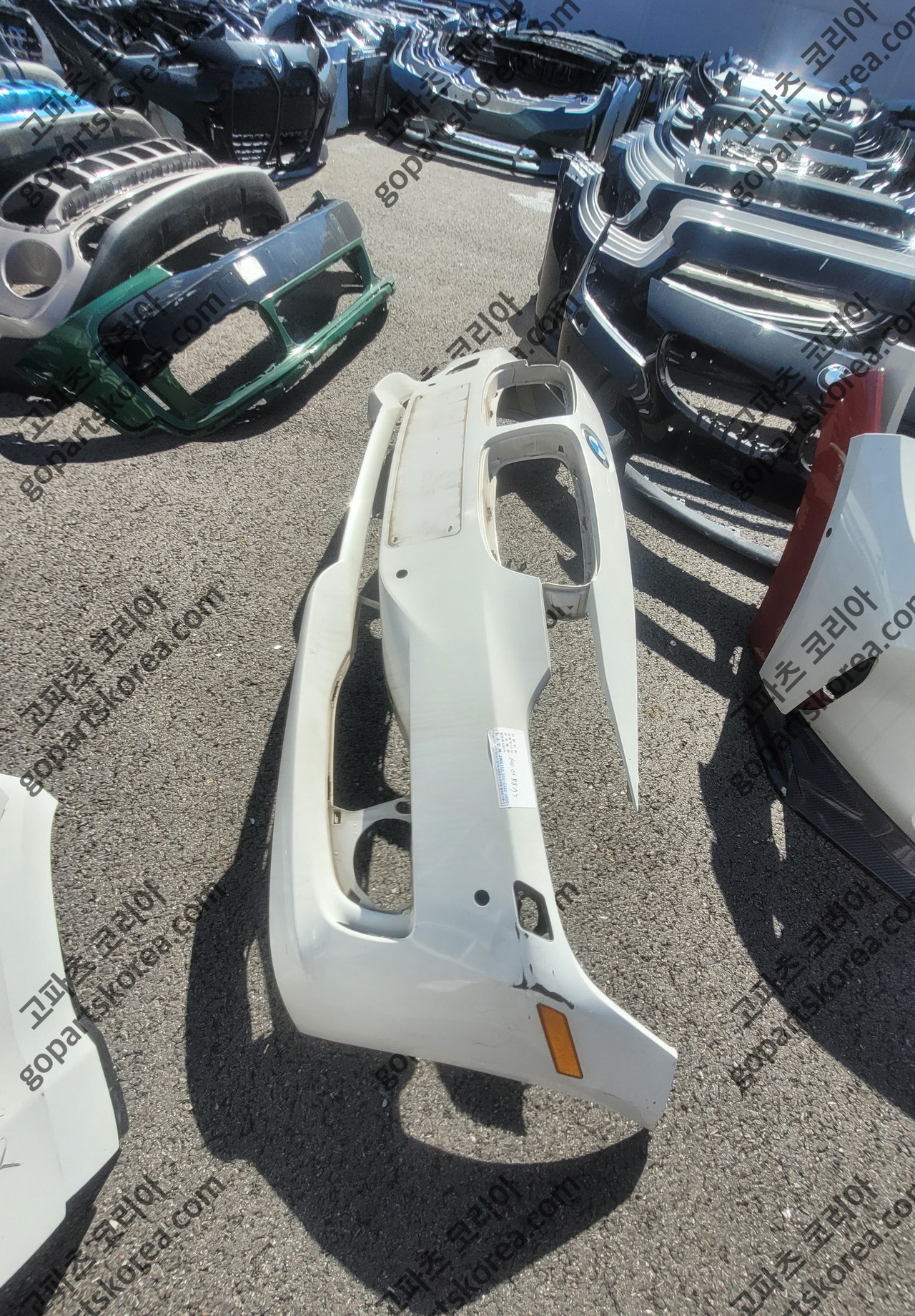 BMW 3시리즈 F30 전기 앞범퍼 일반타입 4구 노즐타입 사진 2