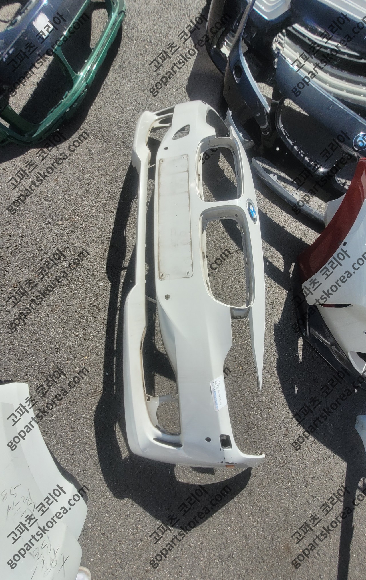 BMW 3시리즈 F30 전기 앞범퍼 일반타입 4구 노즐타입 사진 3