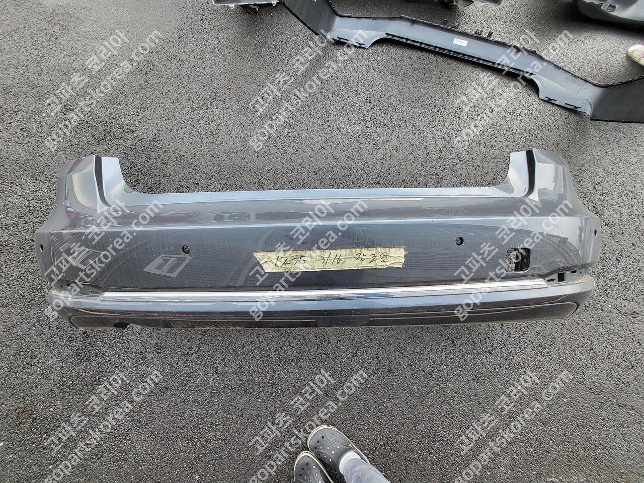 BMW 3GT F34 전기 뒷범퍼 럭셔리 머플러 왼쪽 단발 사진 2