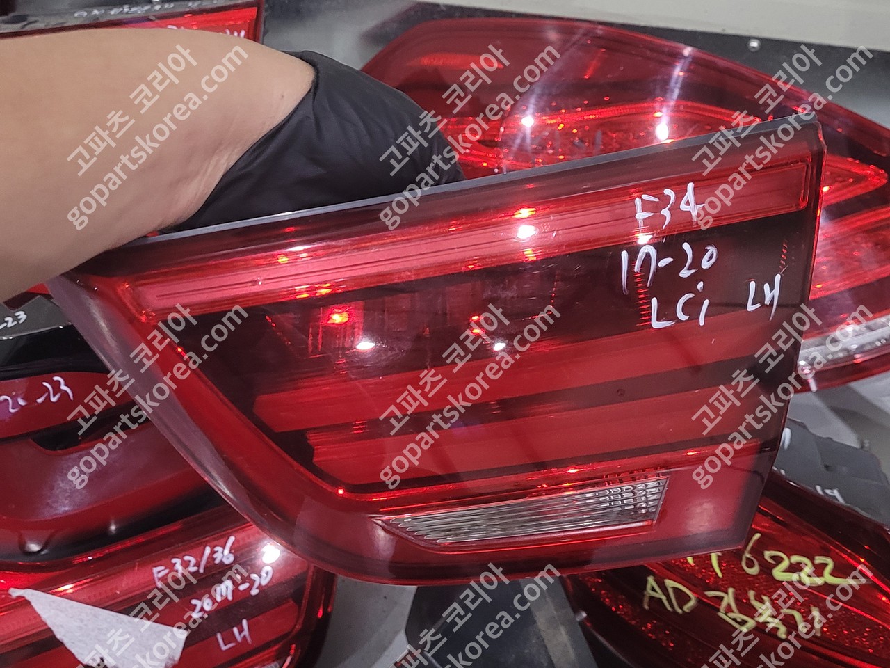 BMW 3GT F34 후기 테일램프 조수석 중고