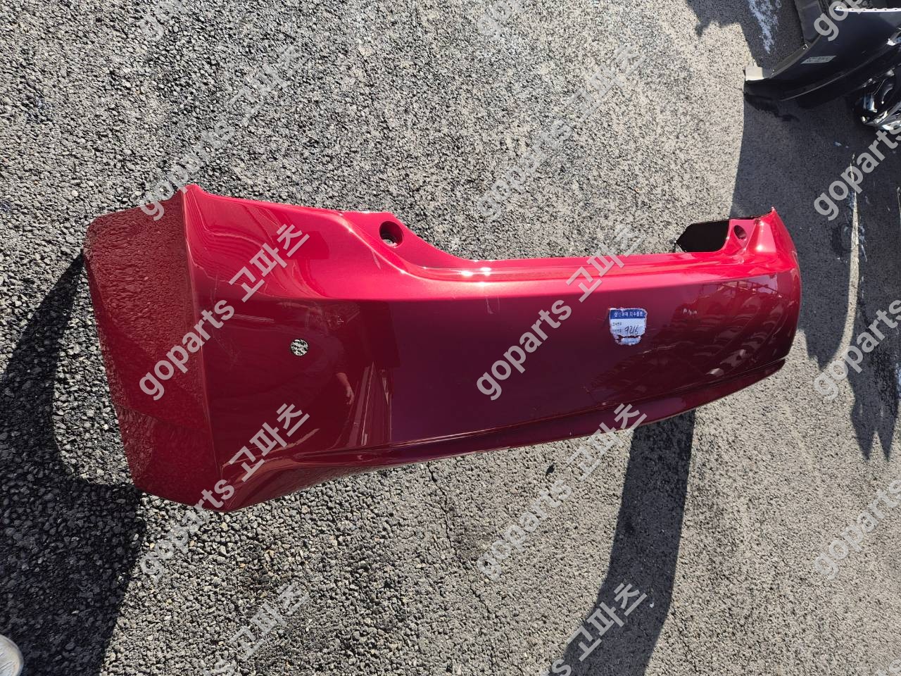 도요타 프리우스 3세대 전기형 후범퍼 상세사진 3