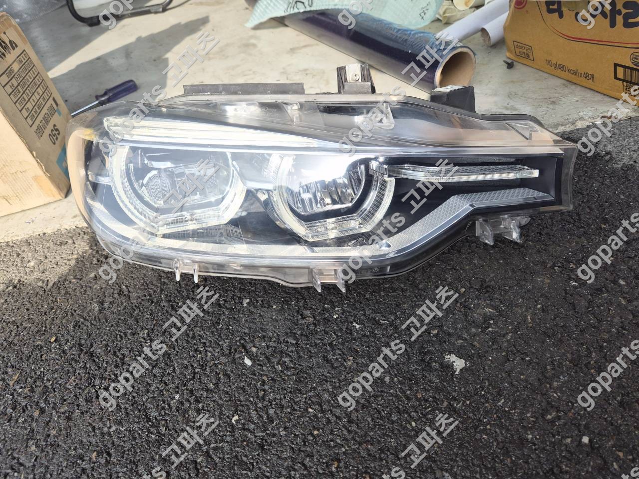 BMW F30 3시리즈 LED 헤드라이트 조수석 교체 납품 후기