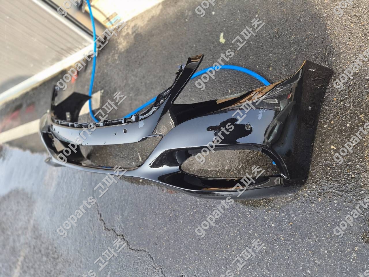 벤츠 W222 S클래스 전범퍼 (검정색) 상세사진 3