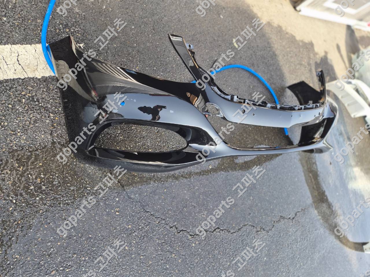 벤츠 W222 S클래스 전범퍼 (검정색) 상세사진 2