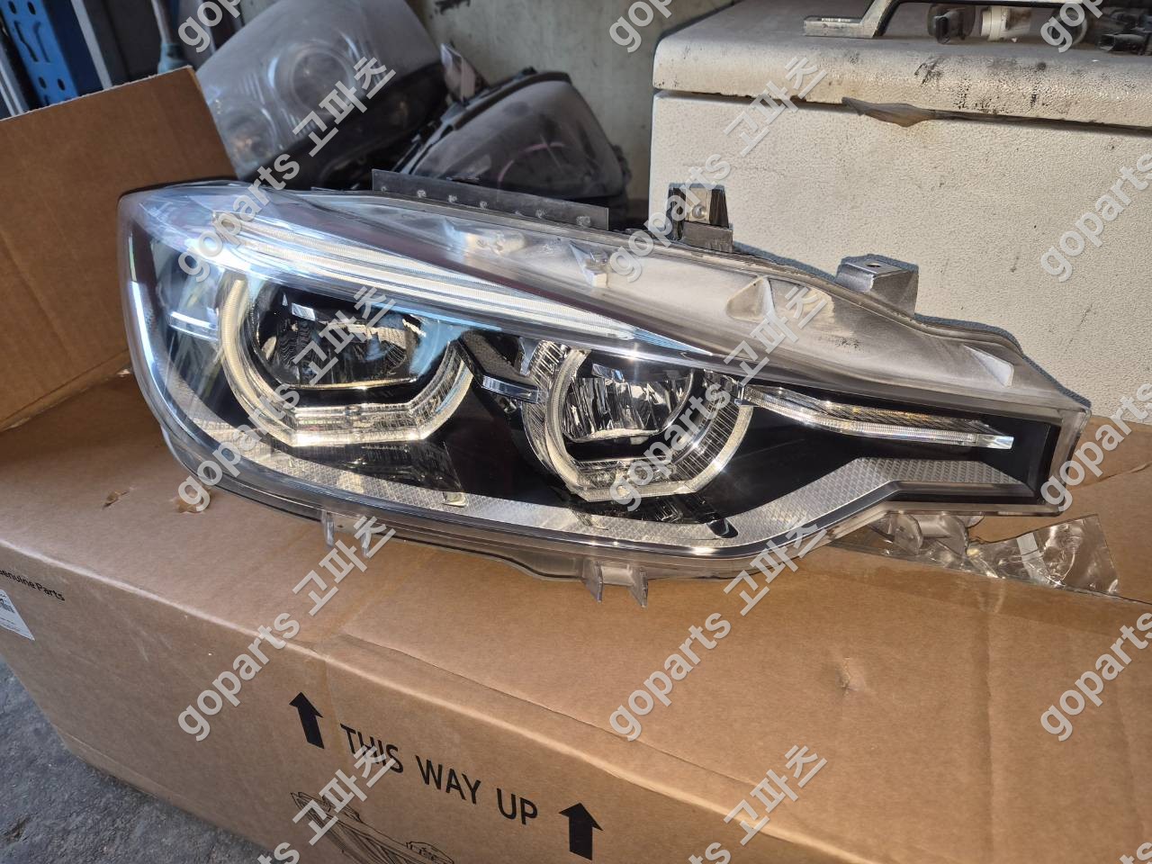 BMW F30 3시리즈 조수석 LED 헤드라이트 중고 부품 교체 납품 후기