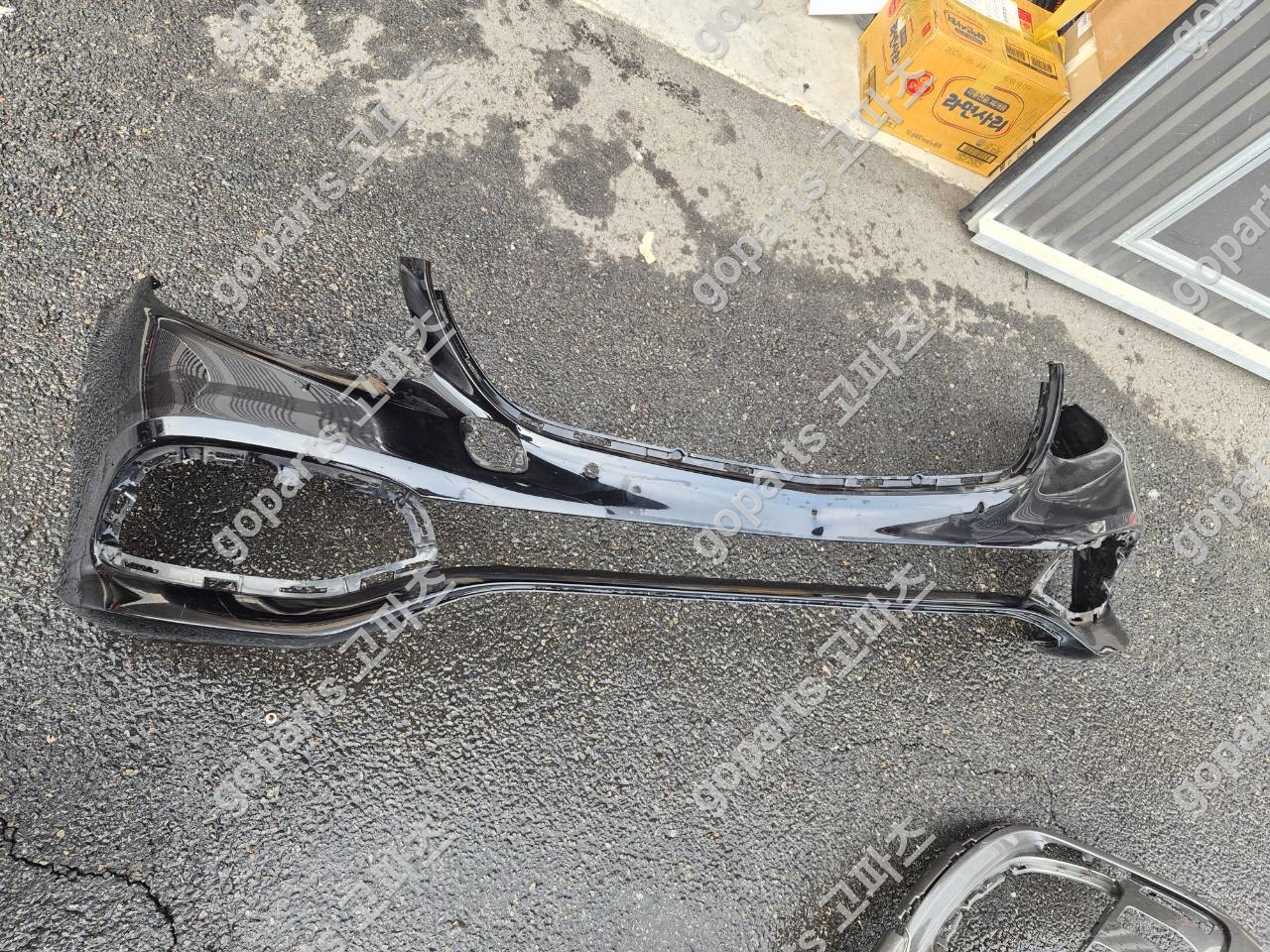 벤츠 W213 E클래스 전범퍼 중고부품 교체 후기: 고파츠 납품 사례