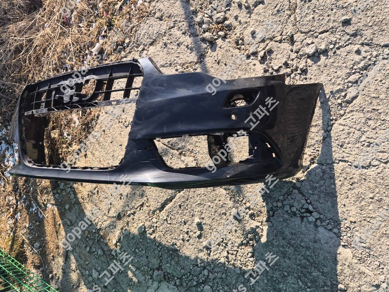 아우디 A6 4g c7 전기형 전범퍼 상세사진 3