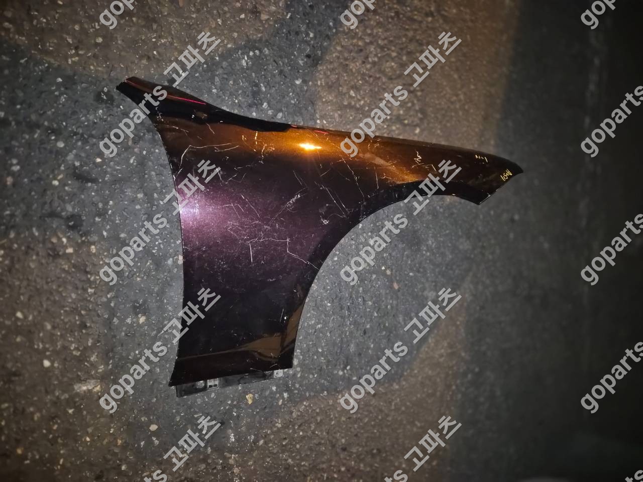 벤츠 CLS W257 조수석 전휀더 상세사진 2