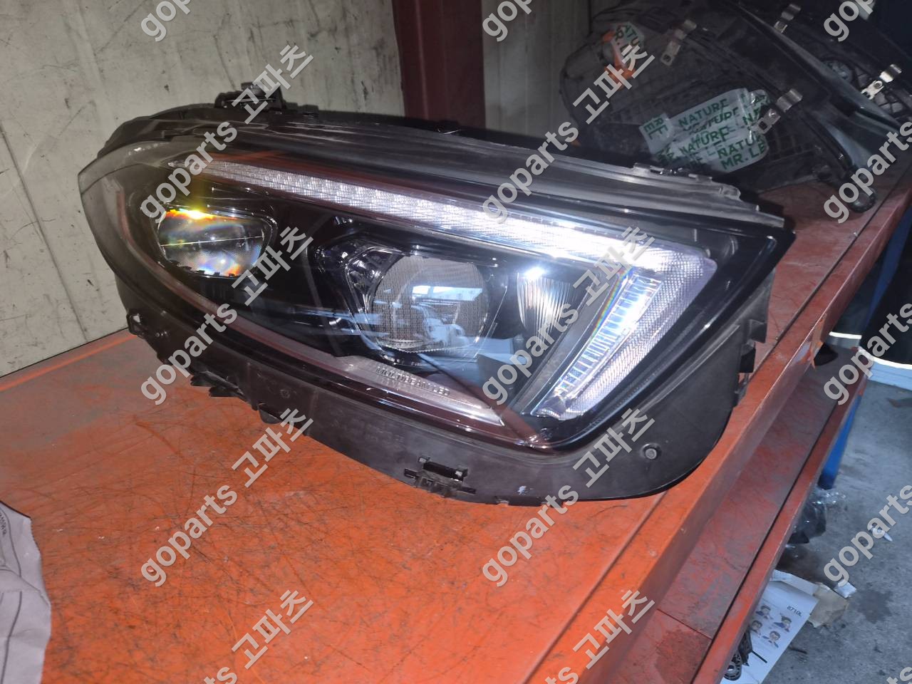 벤츠 CLS W257 조수석 멀티빔 헤드라이트 중고 부품 완벽 납품 후기