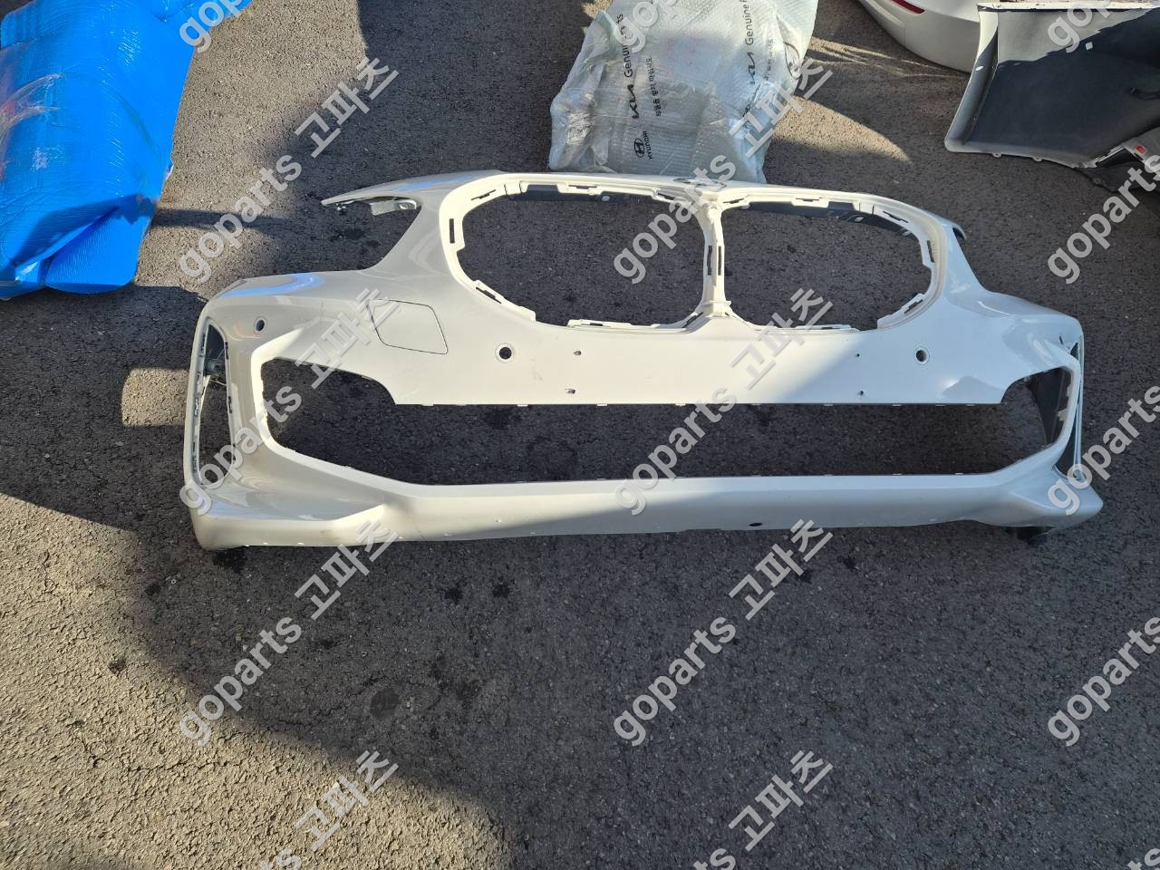 BMW 1시리즈 F40 M팩 전범퍼 중고 부품 완벽 교체 후기