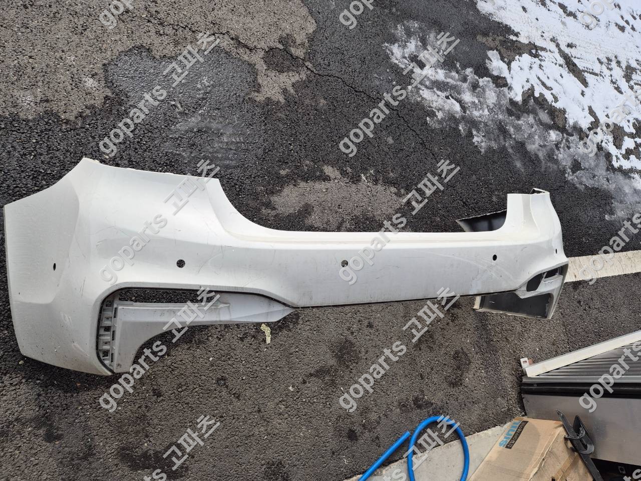 BMW 5시리즈 G30 후범퍼 교체 수리 납품 후기: M팩 범퍼로 완벽 복원!