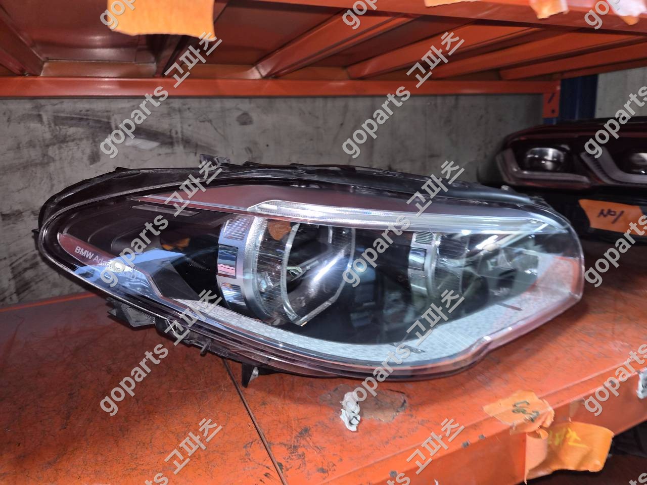 BMW 5시리즈 F10 조수석 어댑티브 LED 헤드라이트 중고 교체 납품 후기