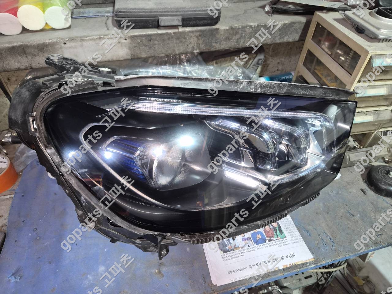 벤츠 GLS X167 조수석 헤드라이트 A1679068610 상세사진 2