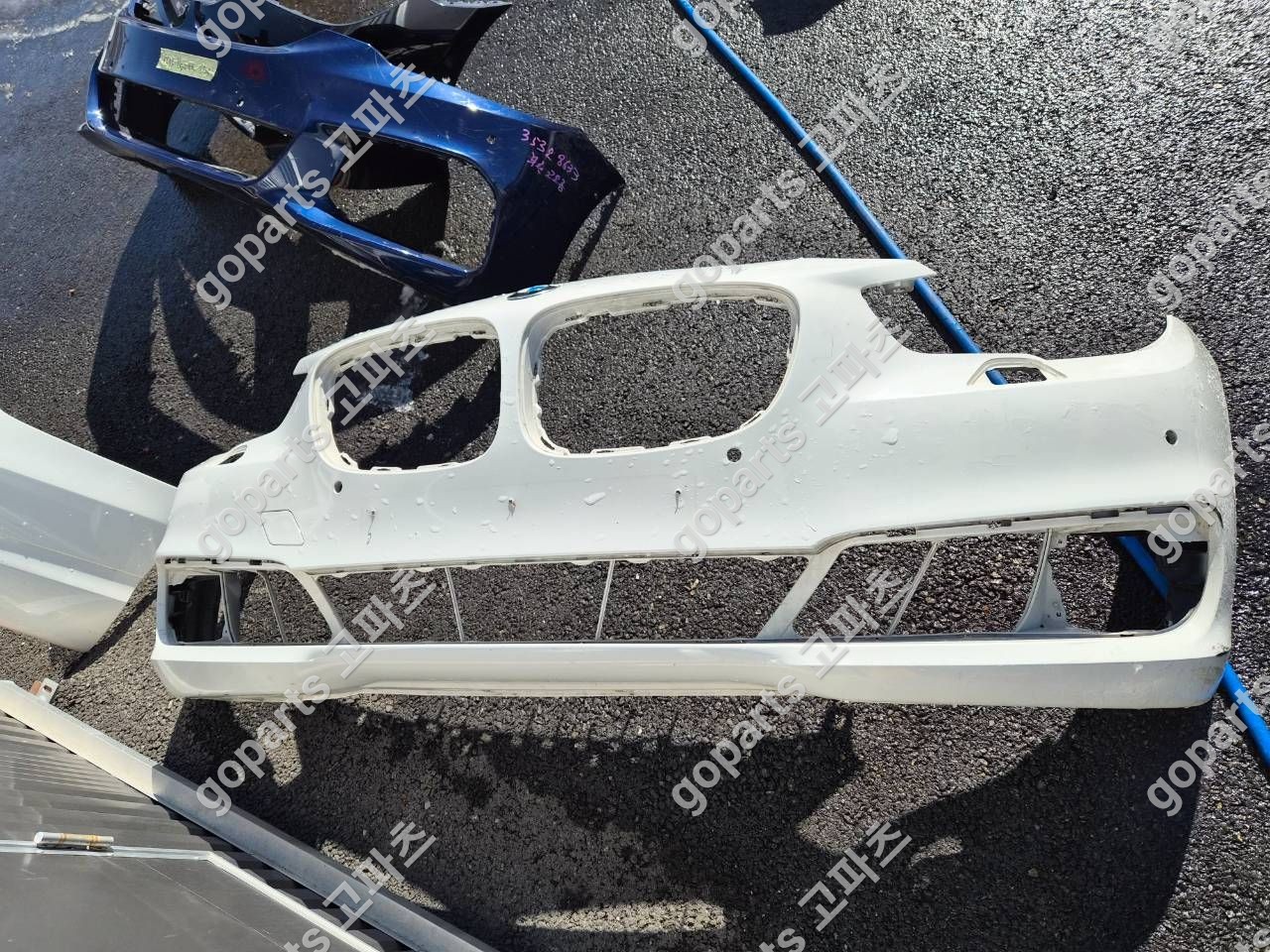 BMW 5GT F07 전범퍼 중고 교체 후기 – 부산 공업사 납품