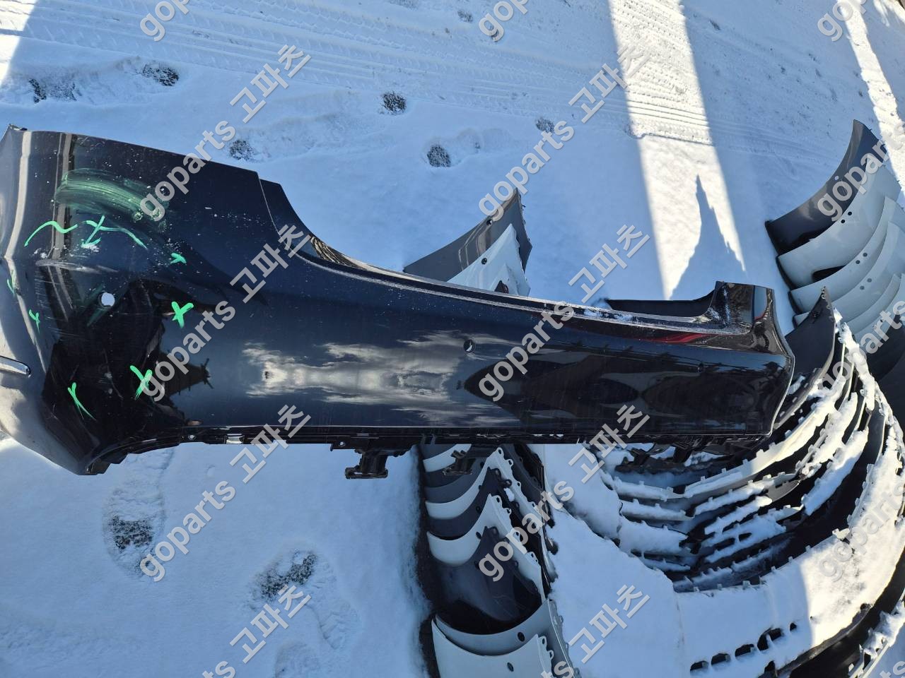 벤츠 W212 E클래스 후기형 후범퍼 교체 후기: 부산 공업사 납품