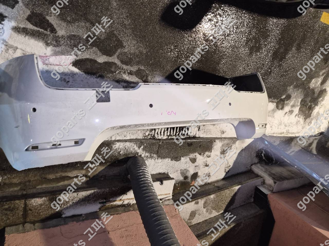 BMW 5시리즈 F10 후범퍼 교체 수리 납품 후기: M5 M팩 중고 부품 완벽 지원