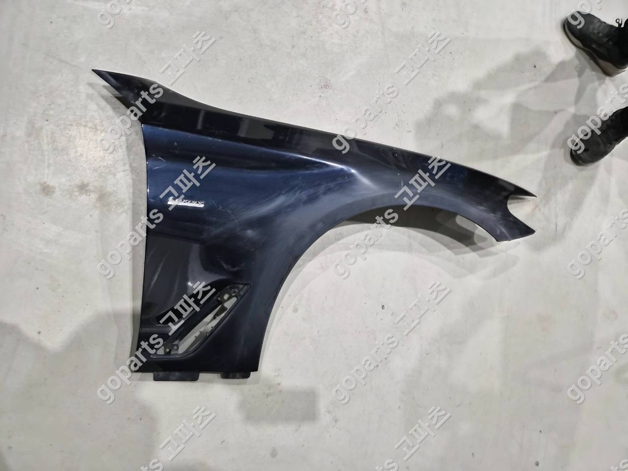 BMW 5시리즈 G30 조수석 전휀더 교체 수리 납품 후기 – 고파츠