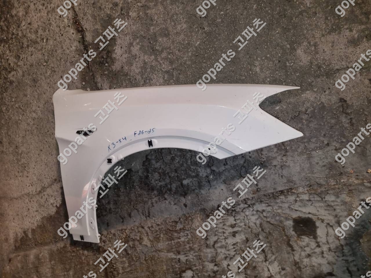 BMW X3 F25 조수석 전휀더 상세사진 3