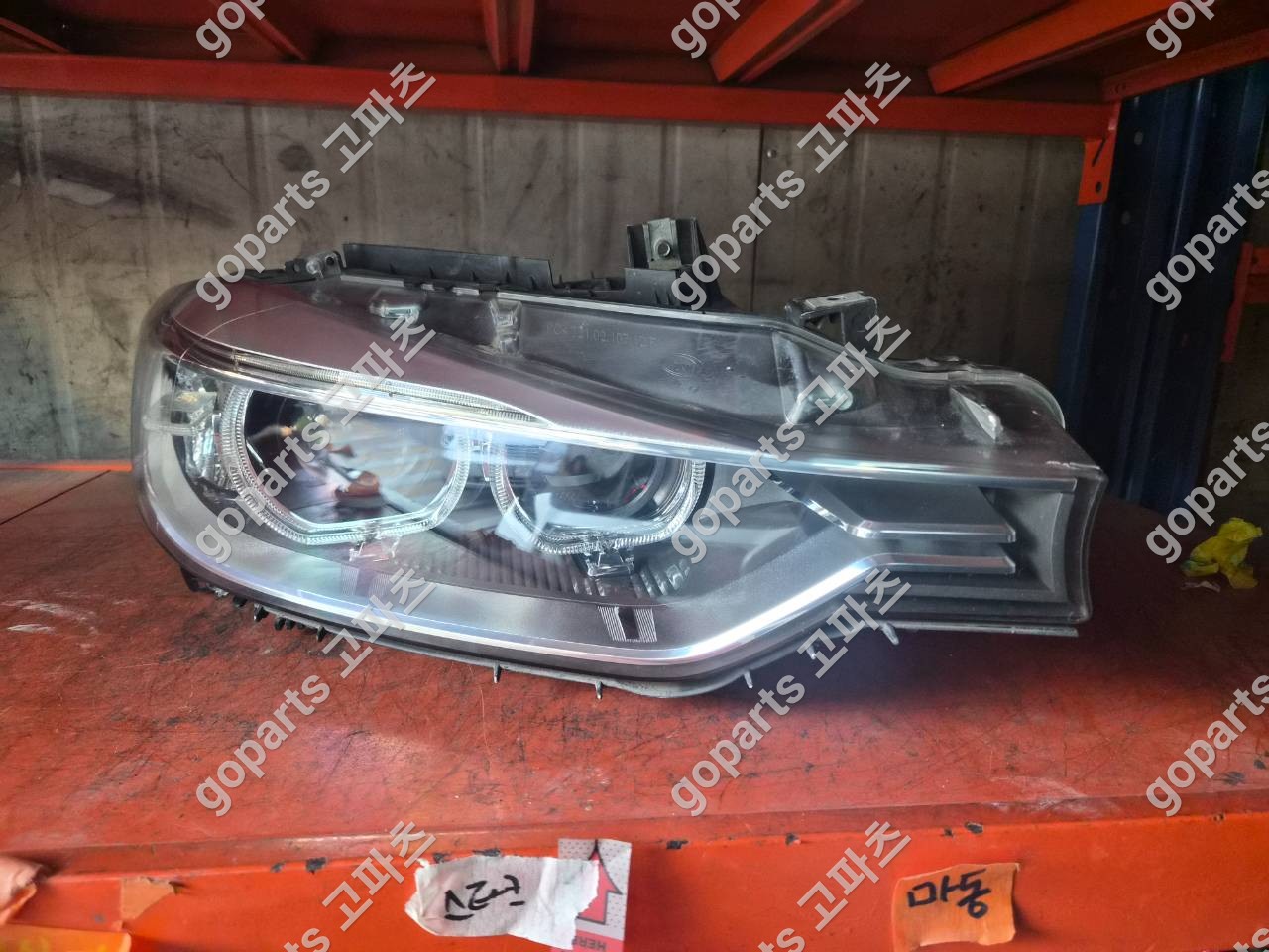 BMW F30 3시리즈 조수석 헤드라이트 중고부품 상세사진 5
