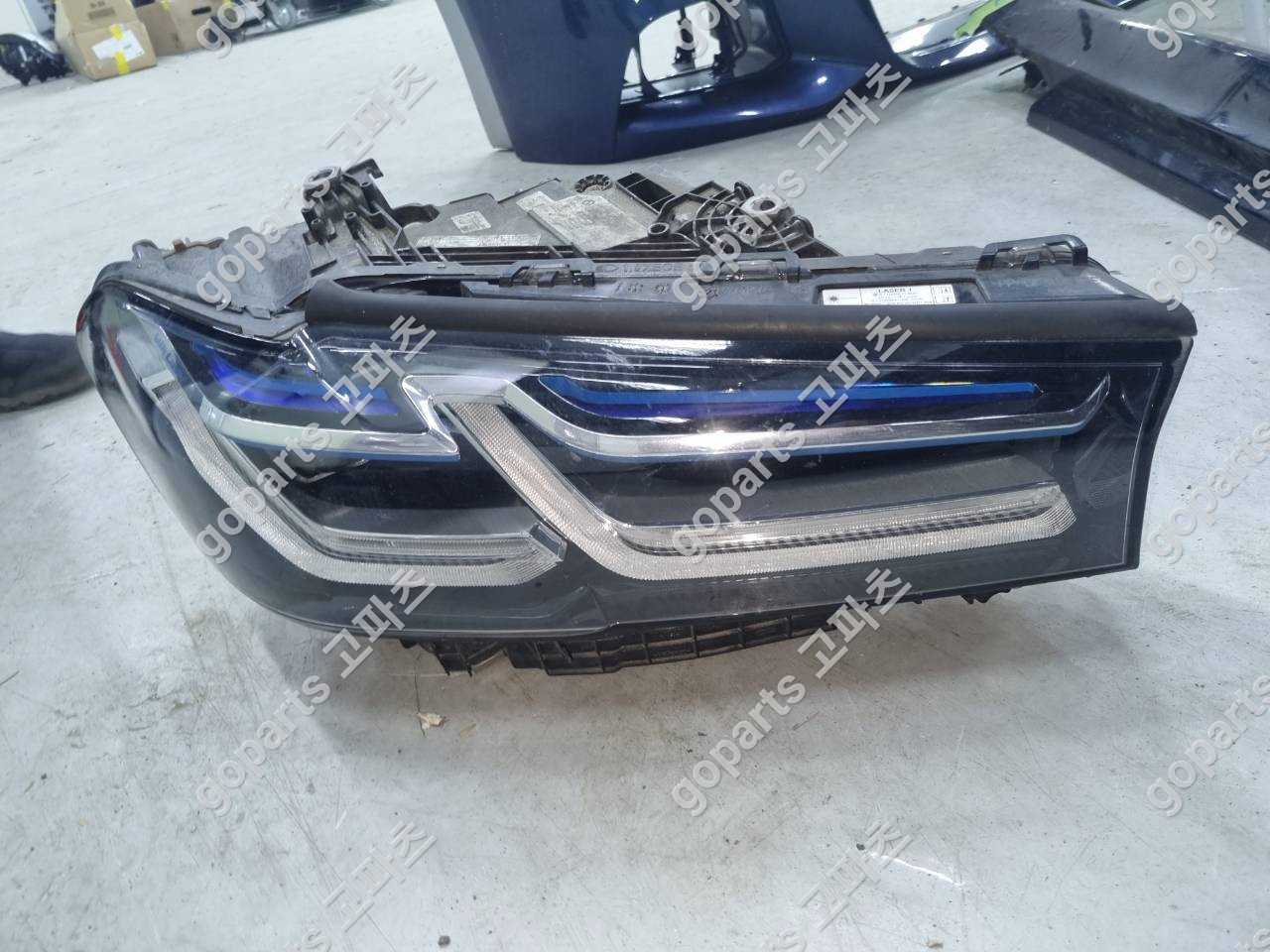 BMW 5시리즈 G30 조수석 레이저 헤드라이트 중고 교체 납품 후기