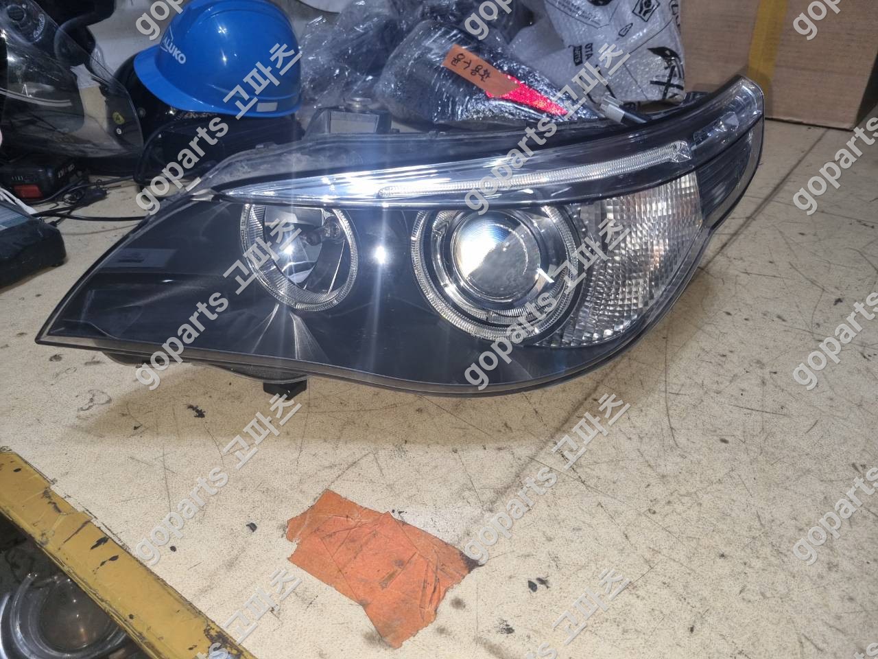 BMW E60 5시리즈 운전석 헤드라이트 중고 교체 납품 후기
