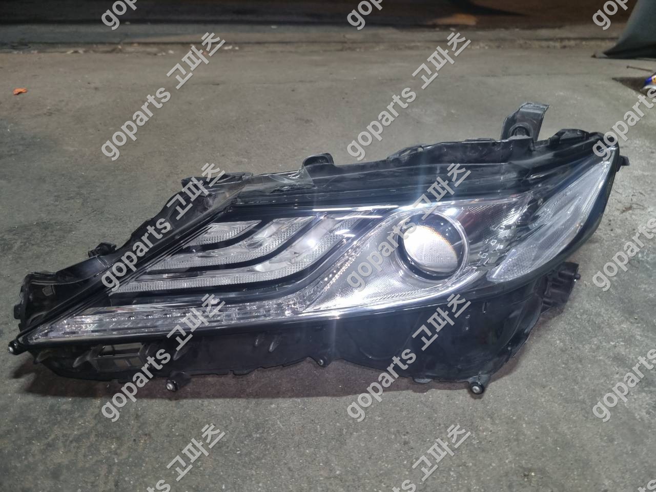 토요타 캠리 8세대 운전석 헤드라이트 중고 부품 완벽 교체 후기